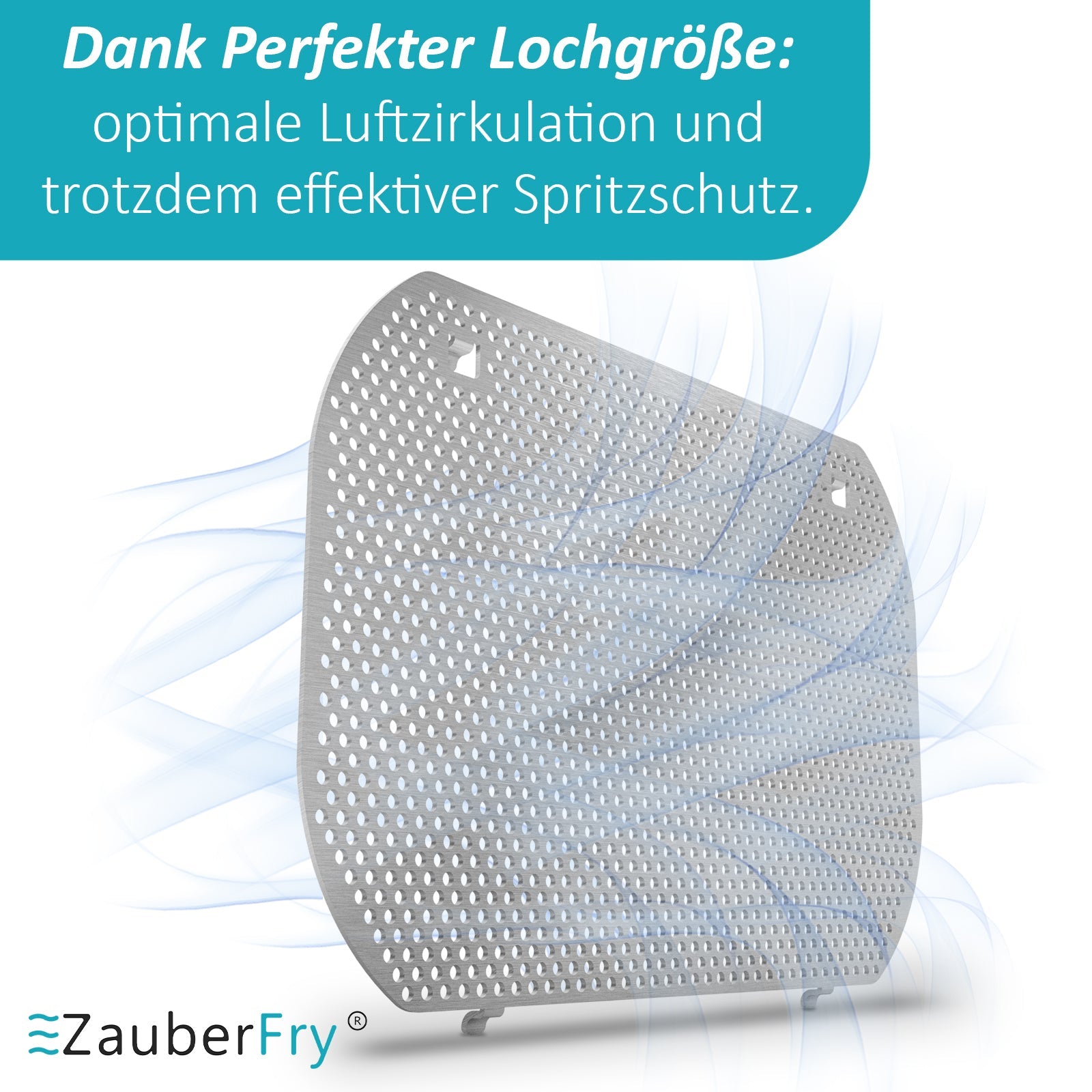 ZauberFry - Spritzschutz kompatibel mit Ninja Double (2er-Set)