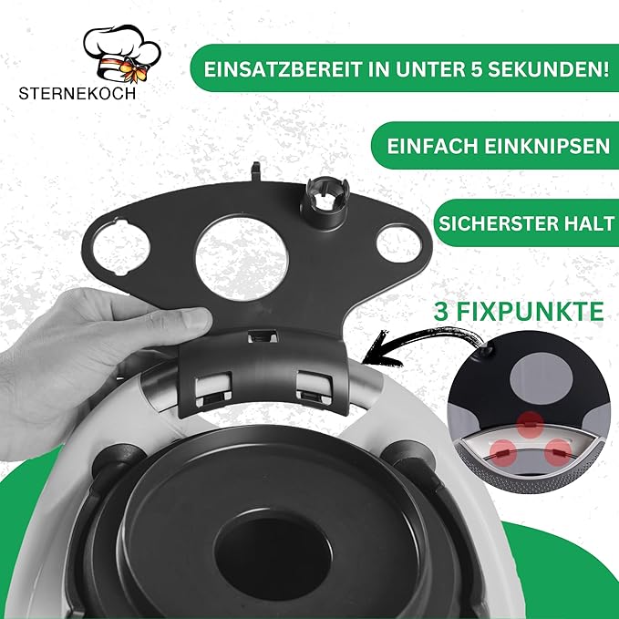 STERNEKOCH Zubehörhalter für Thermomix TM6, TM5