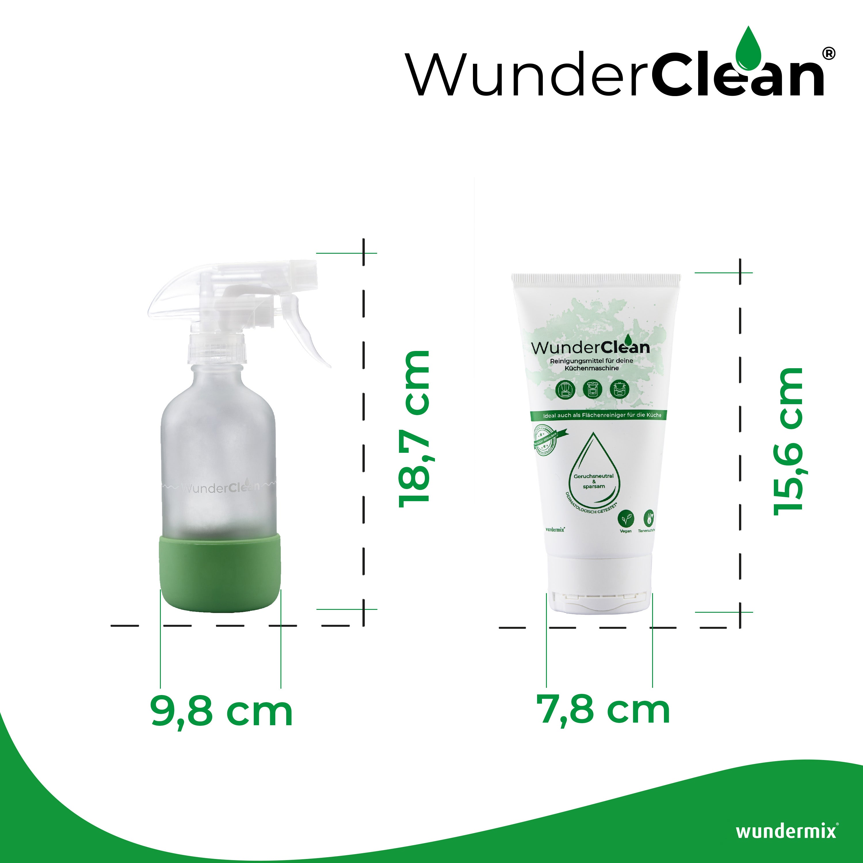 WunderClean «Starter-Set» | Reiniger + Sprühflasche