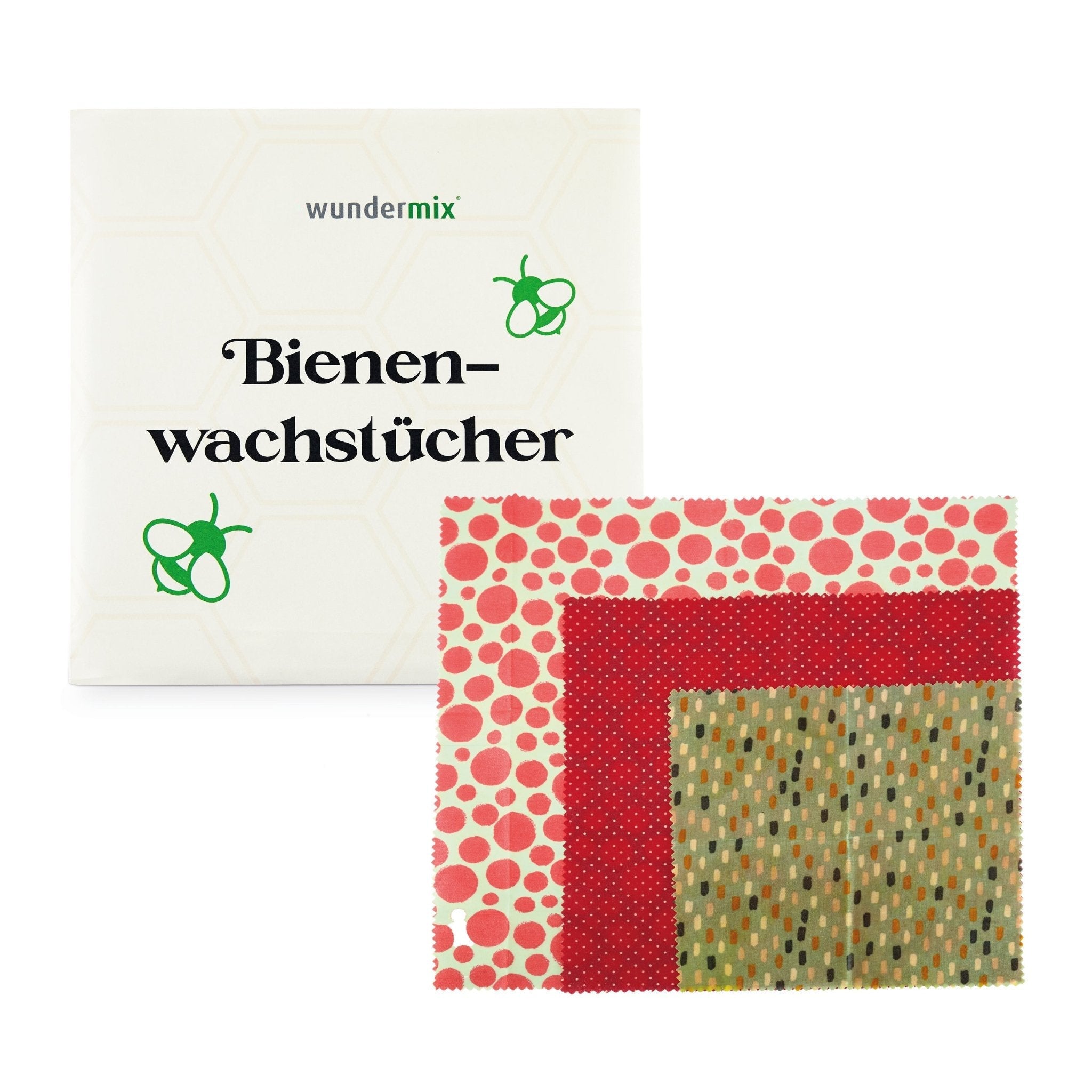 Wundermix Bienenwachstücher 3er-Set | Größe S/M/L «Harmony»