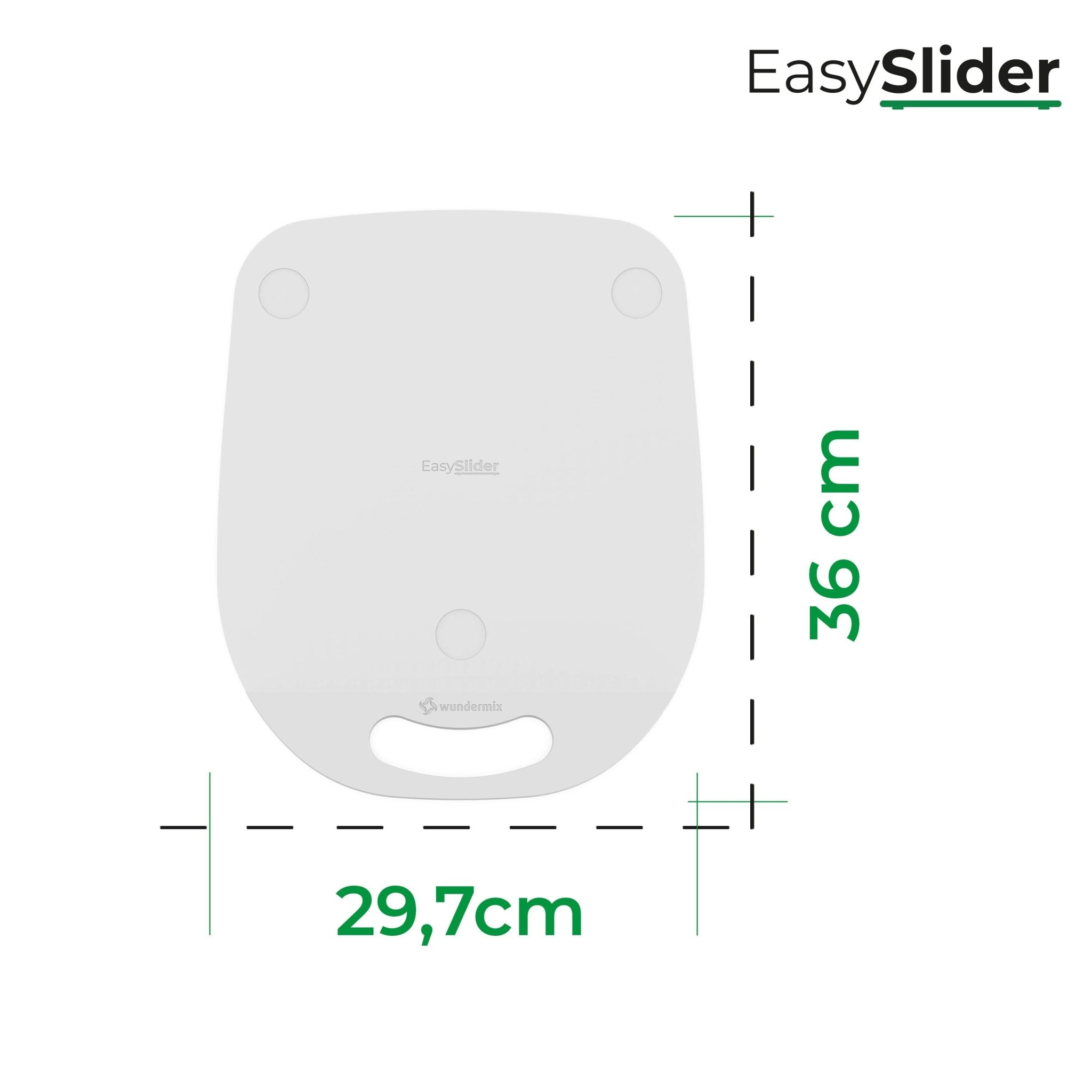 EasySlider® | Gleitbrett aus Acrylglas für Thermomix TM6, TM5 - Wundermix GmbH