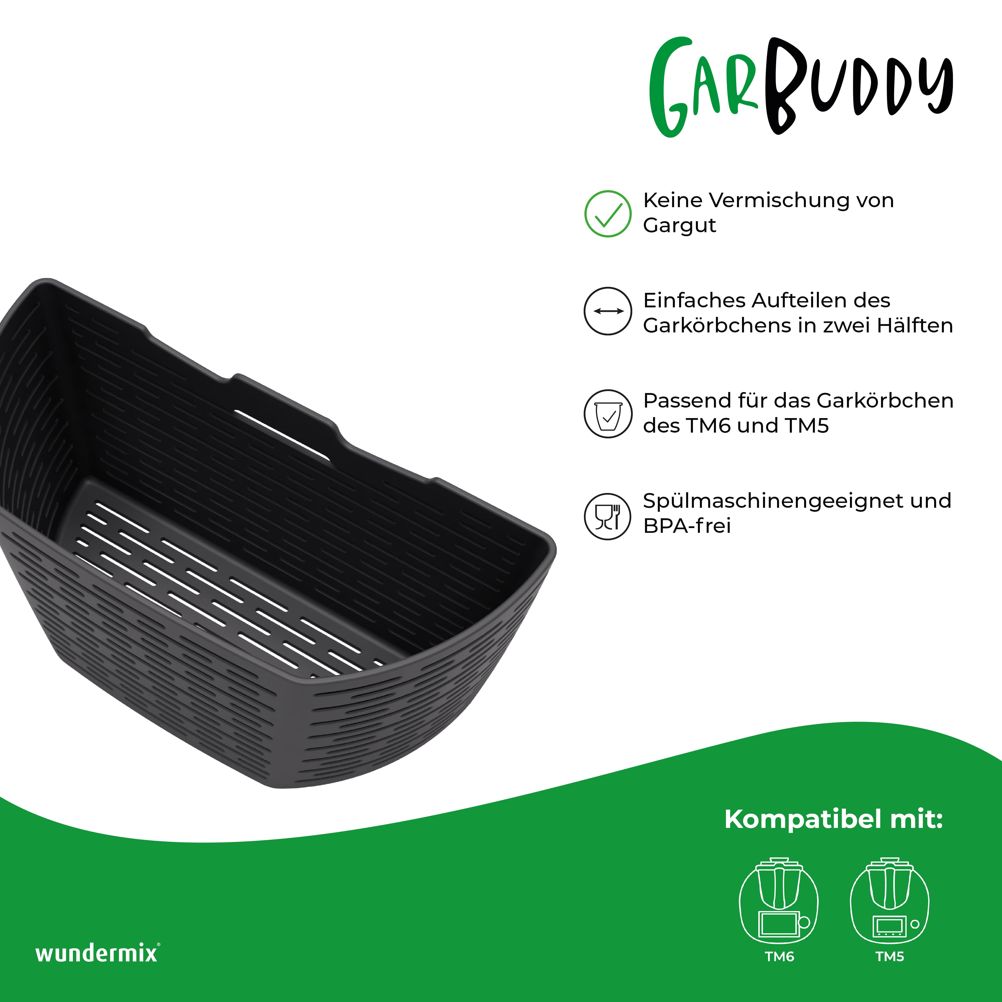 GarBuddy® | Einsatz für Garkorb TM6, TM5, TM31