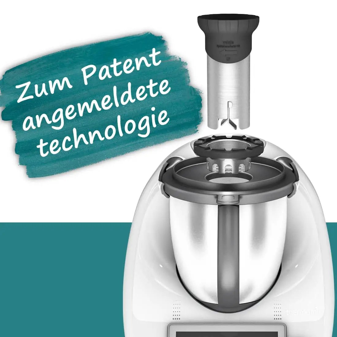 mixle® | Spätzleaufsatz V2 aus Edelstahl für Thermomix TM6, TM5, TM31 und TM Friend