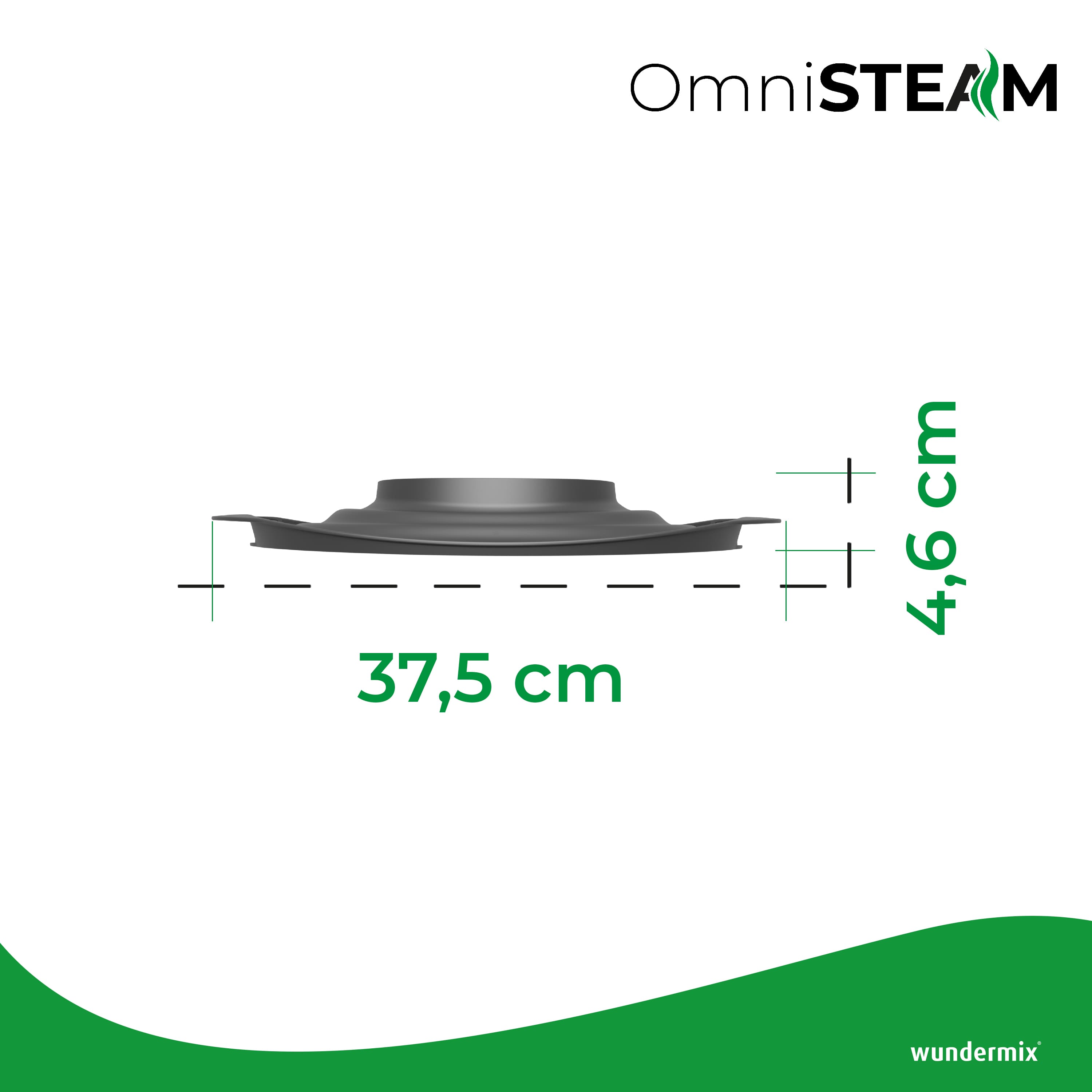 OmniSteam® | Varoma-Deckel für Dampfumleiter