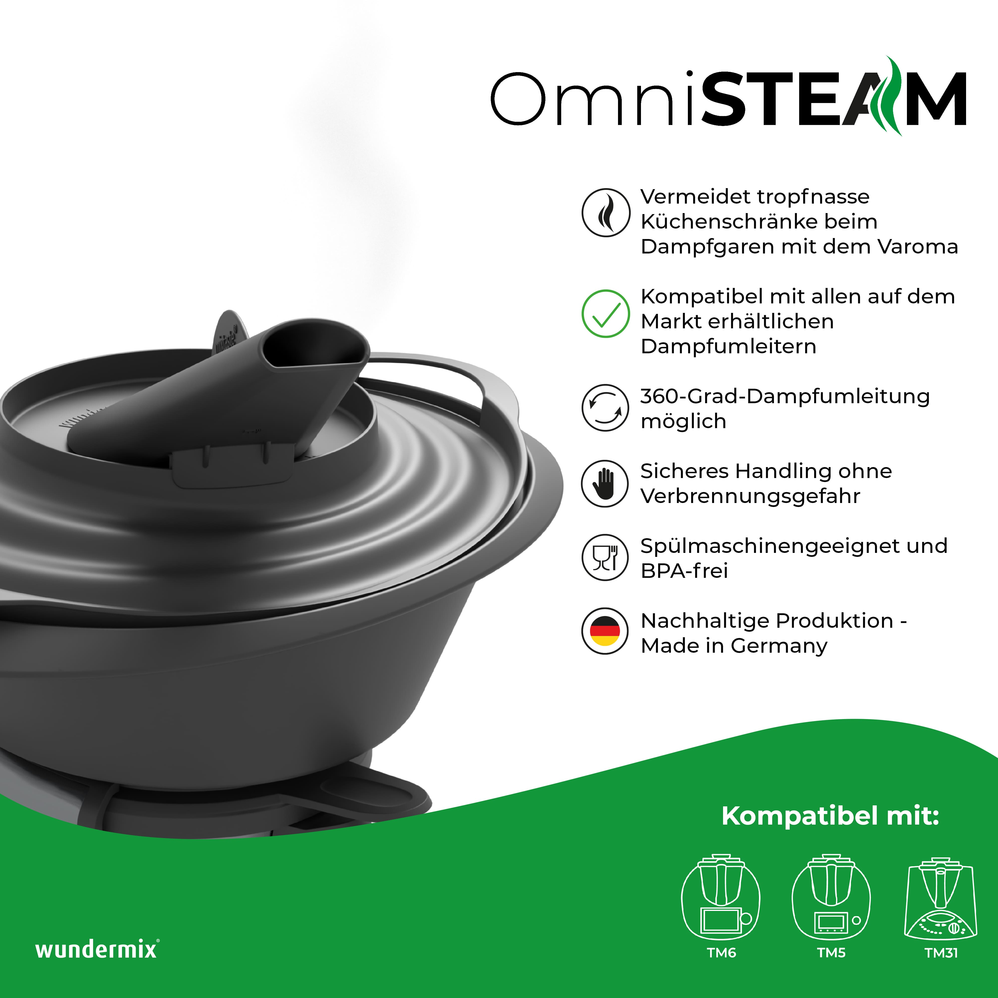 OmniSteam® + mixtaste® für TM6, TM5, TM31