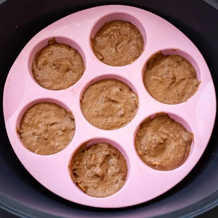 Silikon-Muffinform (rosa) - passend für Varoma und Dampfgaraufsatz Monsieur Cuisine - Wundermix GmbH