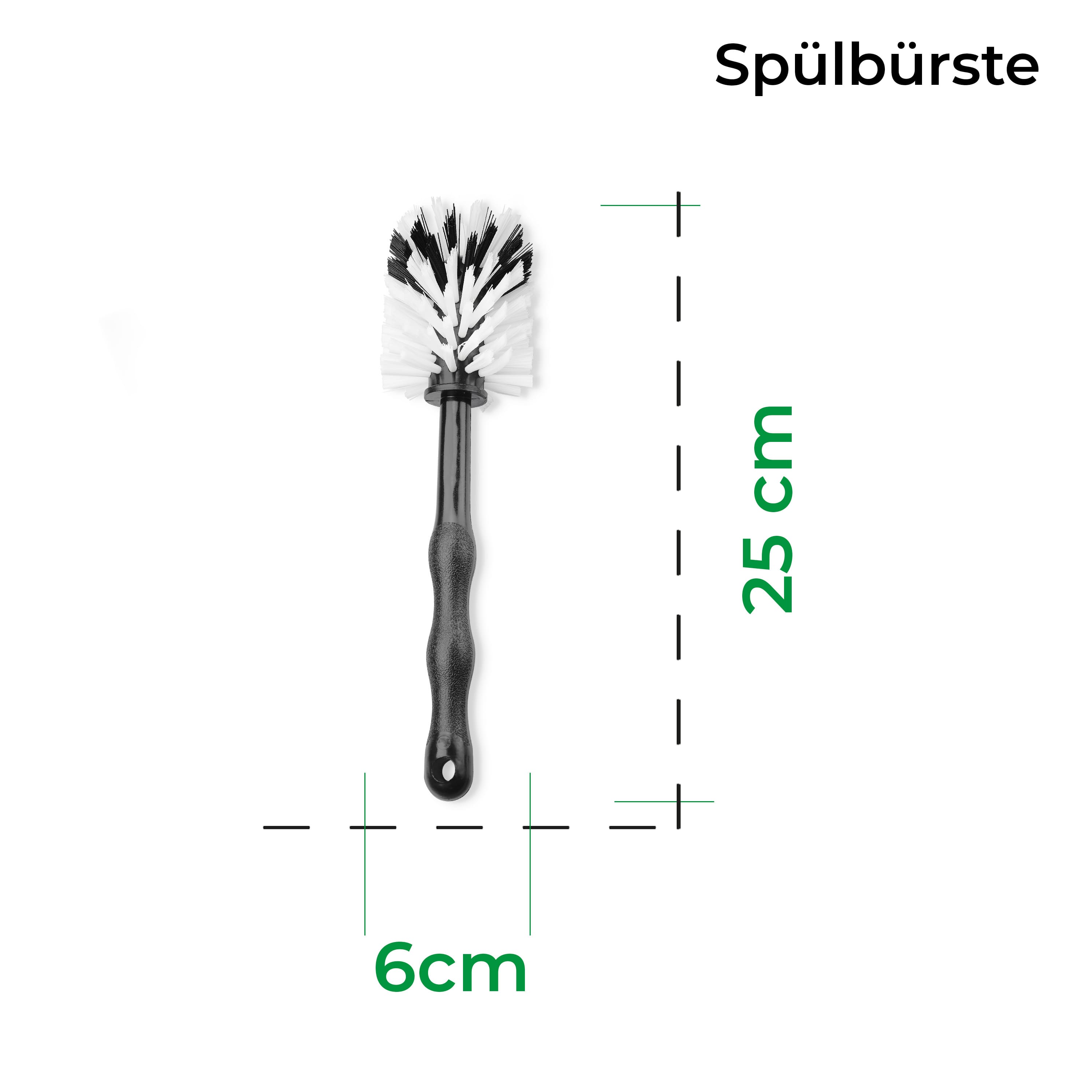 Mixtopf-Spülbürste (verschiedene Farben)