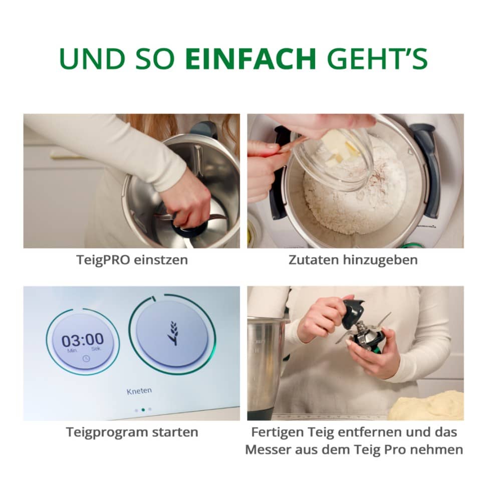 TeigPRO | Teigrestevermeider für Thermomix TM6, TM5 - Wundermix GmbH