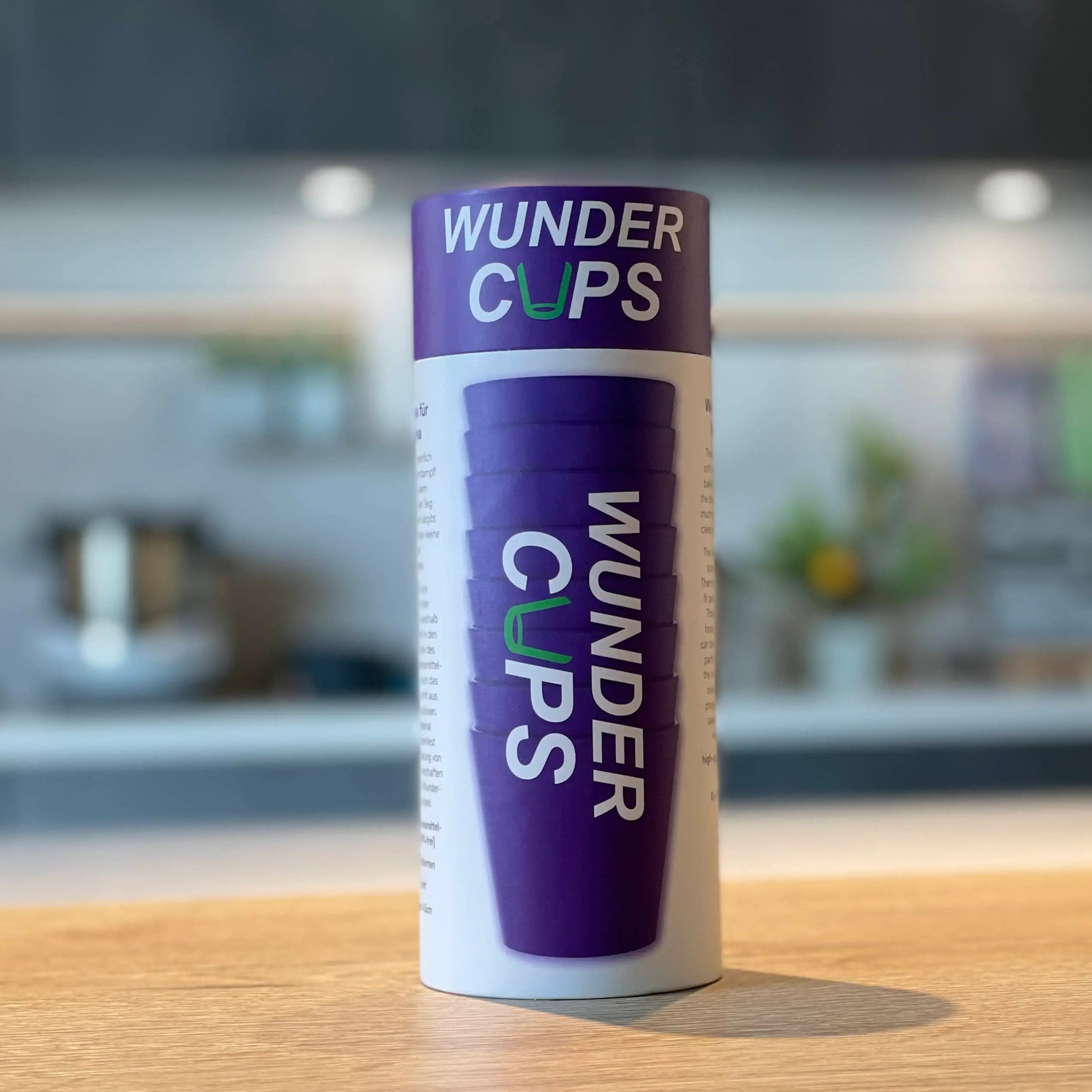 WunderCups® | Silikon-Förmchen-Set | 8-tlg. | lila - Wundermix GmbH