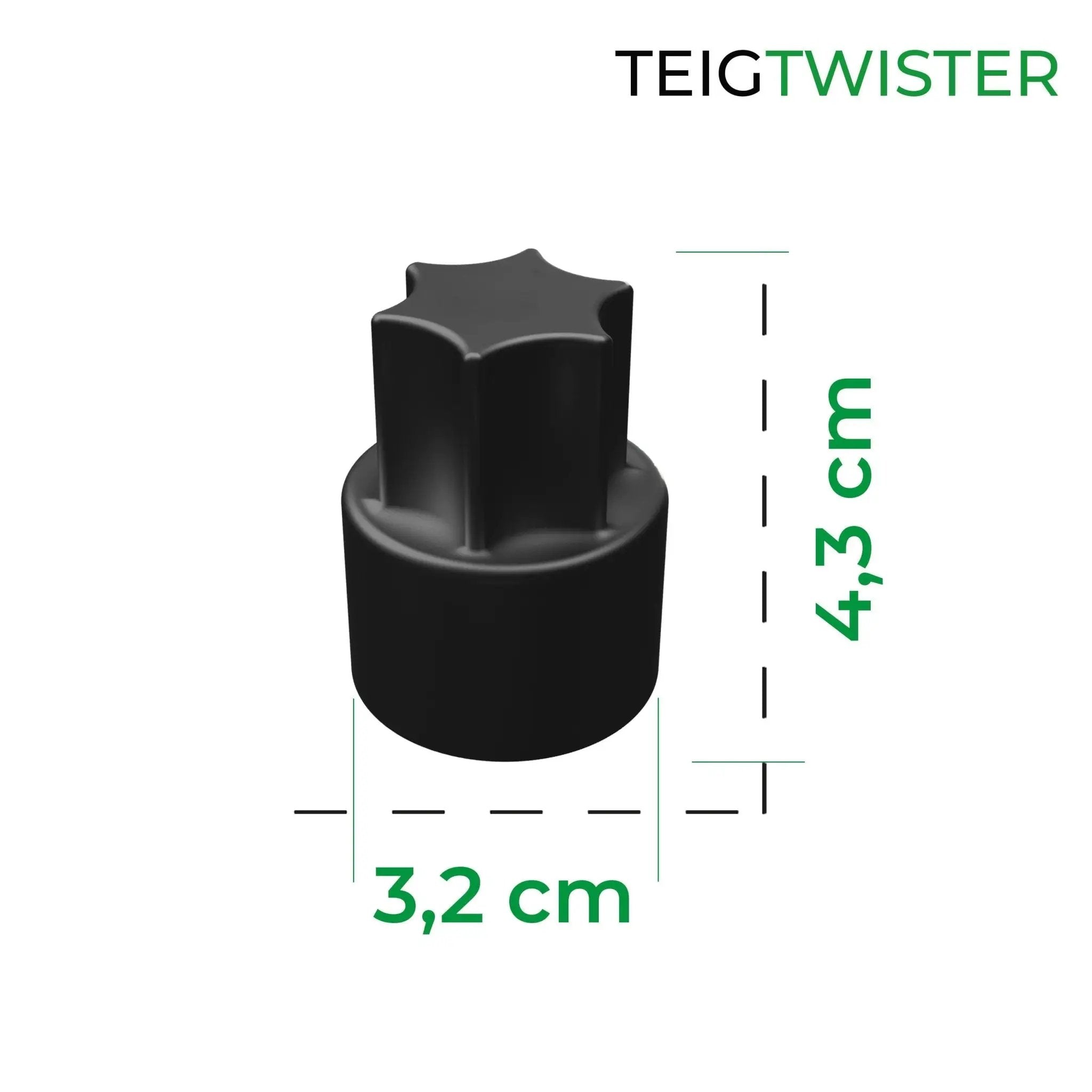 TeigTwister® für Monsieur Cuisine Connect, Trend, Smart | Teiglöser aus Kunststoff - Wundermix GmbH