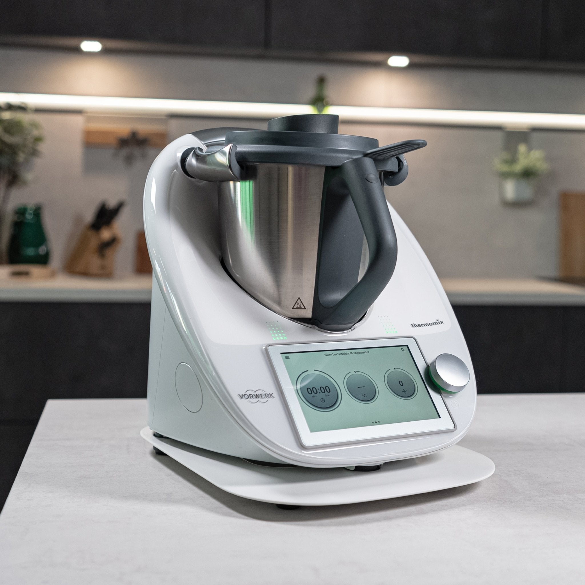 ThermoSlider® M | V3 | Alpine White | Premium-Gleitbrett für Thermomix TM6, TM5 - Wundermix GmbH