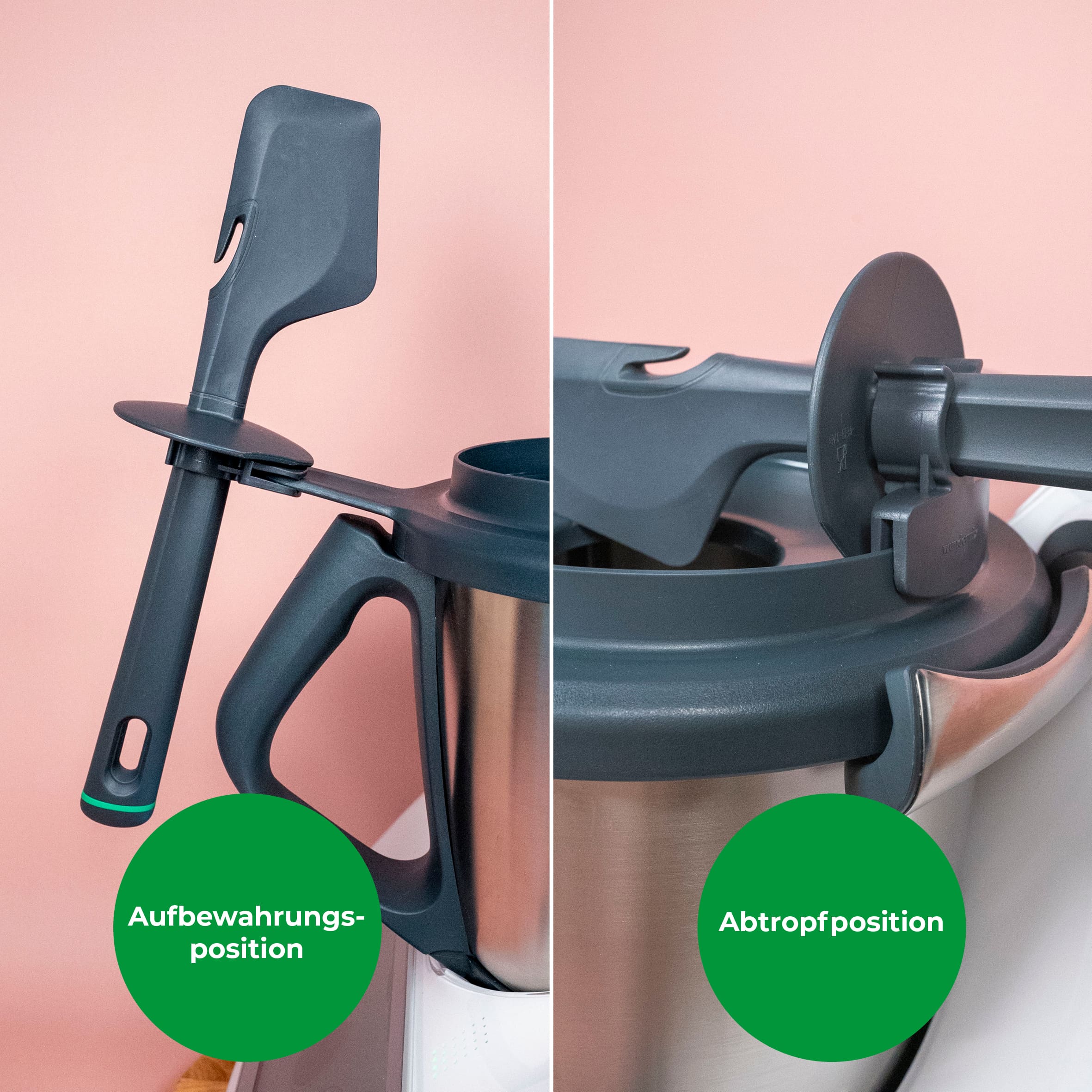 WunderHolder® | Spatelhalterung für Thermomix TM6, TM5